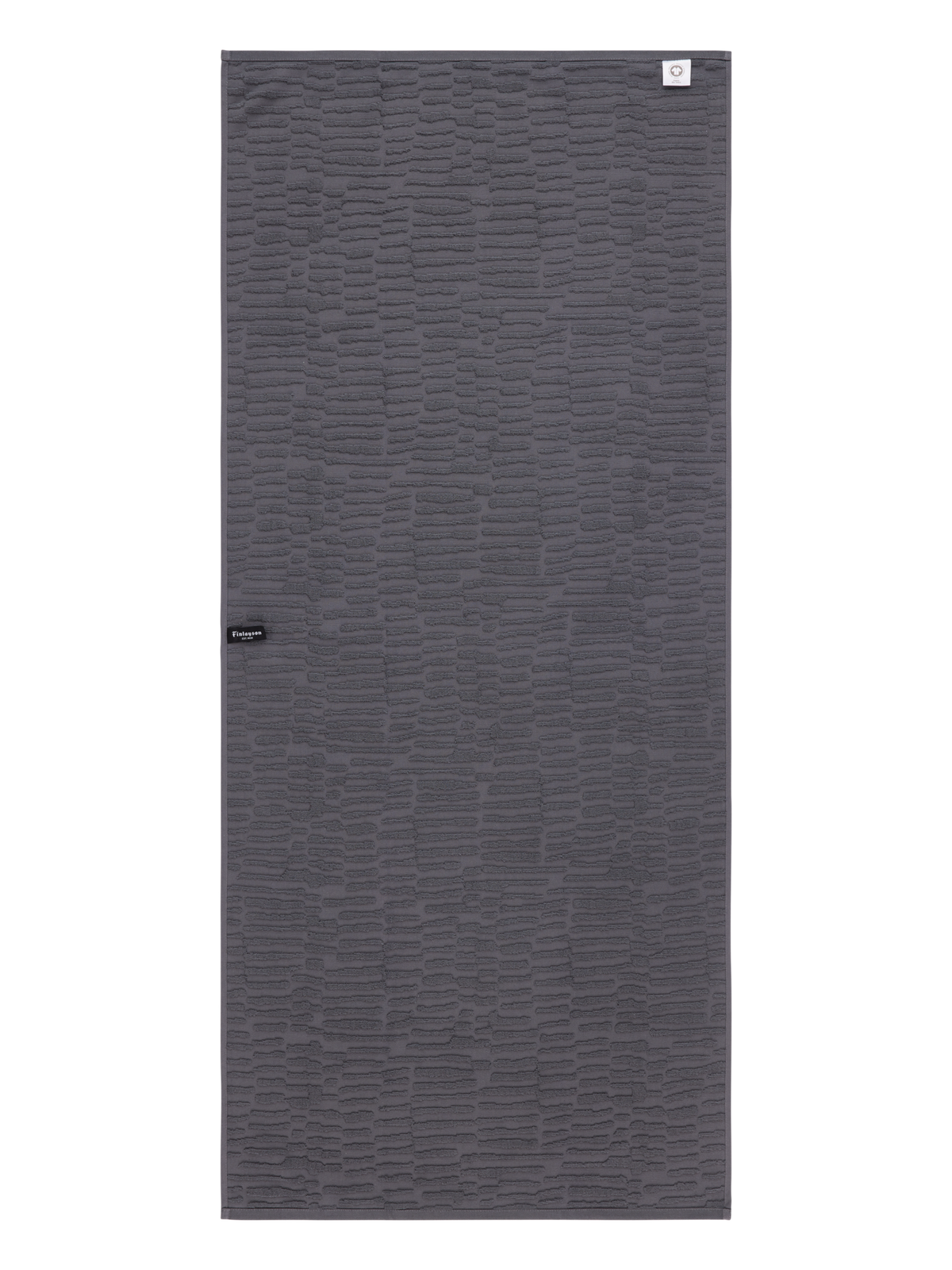 70074-5524-02-06_6; Finlayson Serenadi Kylpypyyhe Tummanharmaa / 70x150 cm