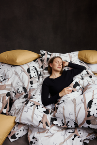 60136-5050-02-10; Finlayson KARHUKAVERIT Tyynyliina Harmaa / Beige / 50x60 cm