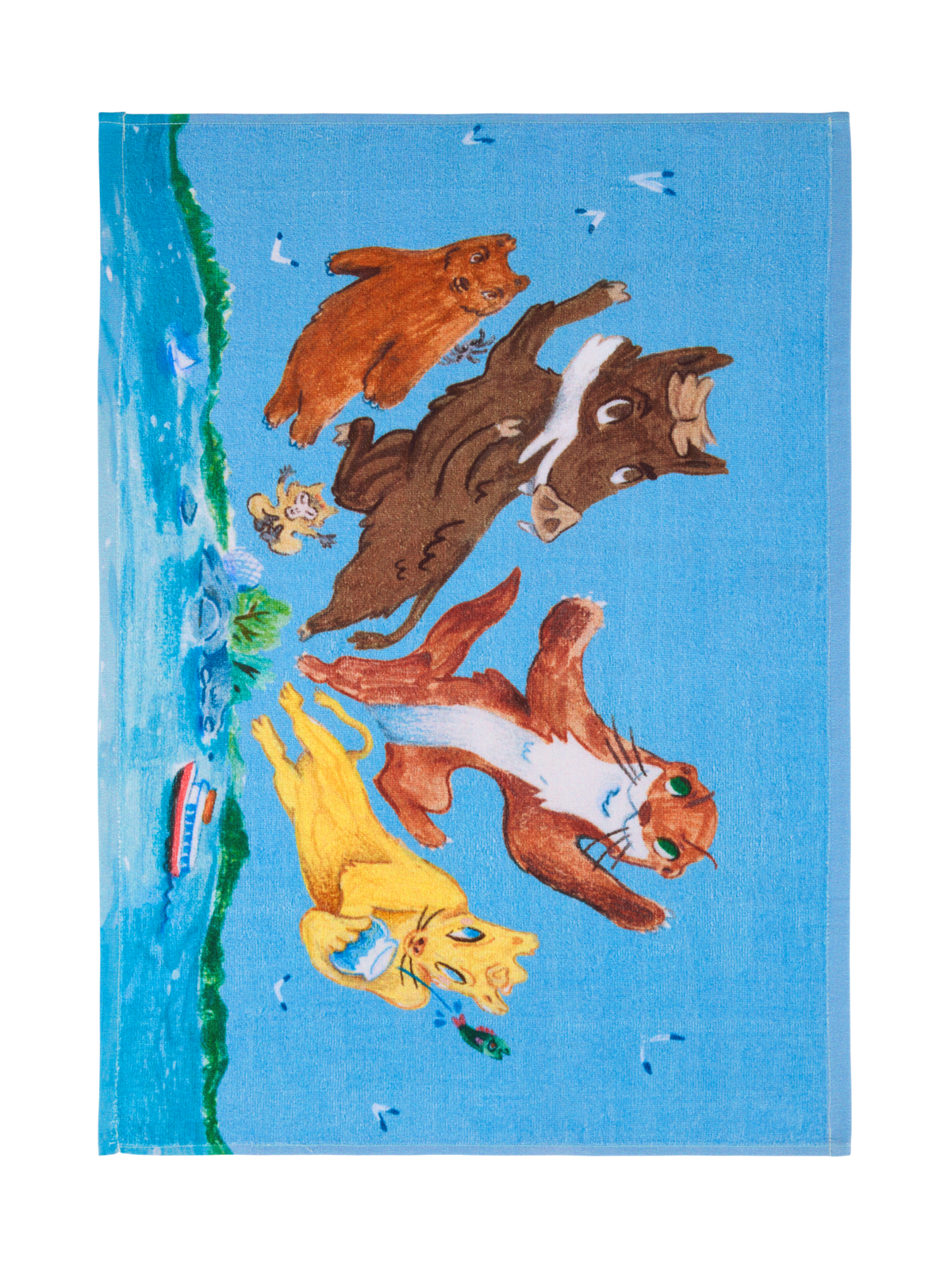 70571-5507-01-12; Finlayson Sankarit Käsipyyhe Monivärinen / 50x70 cm