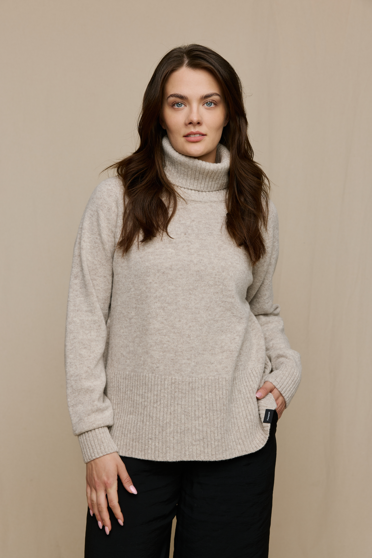 FW51003-121-XS; Finlayson Saima Neule Vaalea beige / XS 