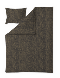 60712-5030-03-06; Finlayson Korte Satiinipussilakanasetti Musta / Kulta / 150x210 + 50x60 cm 