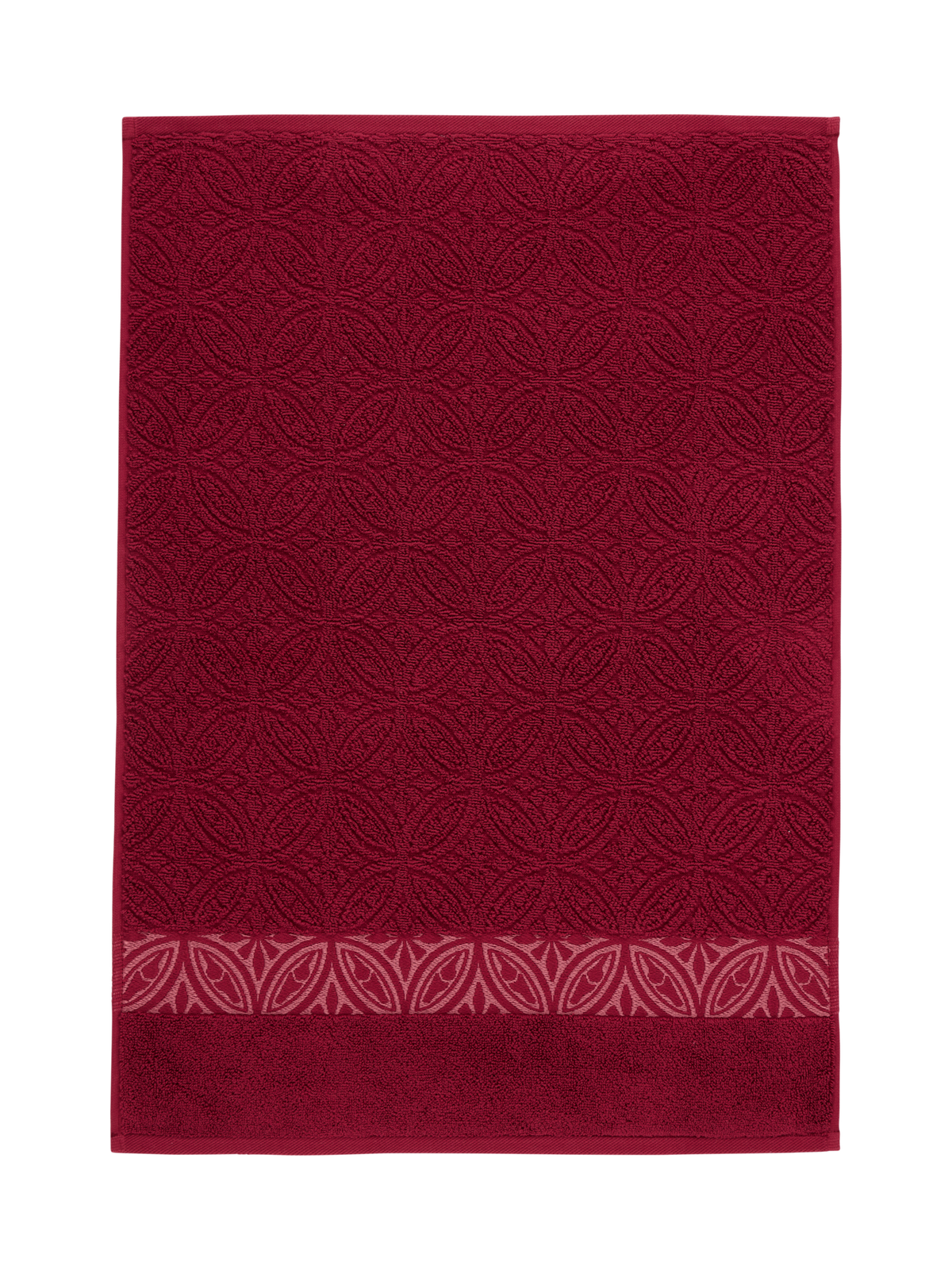 71075-1387-05-12_3; Finlayson Elektra Käsipyyhe Punainen / 50x70 cm 