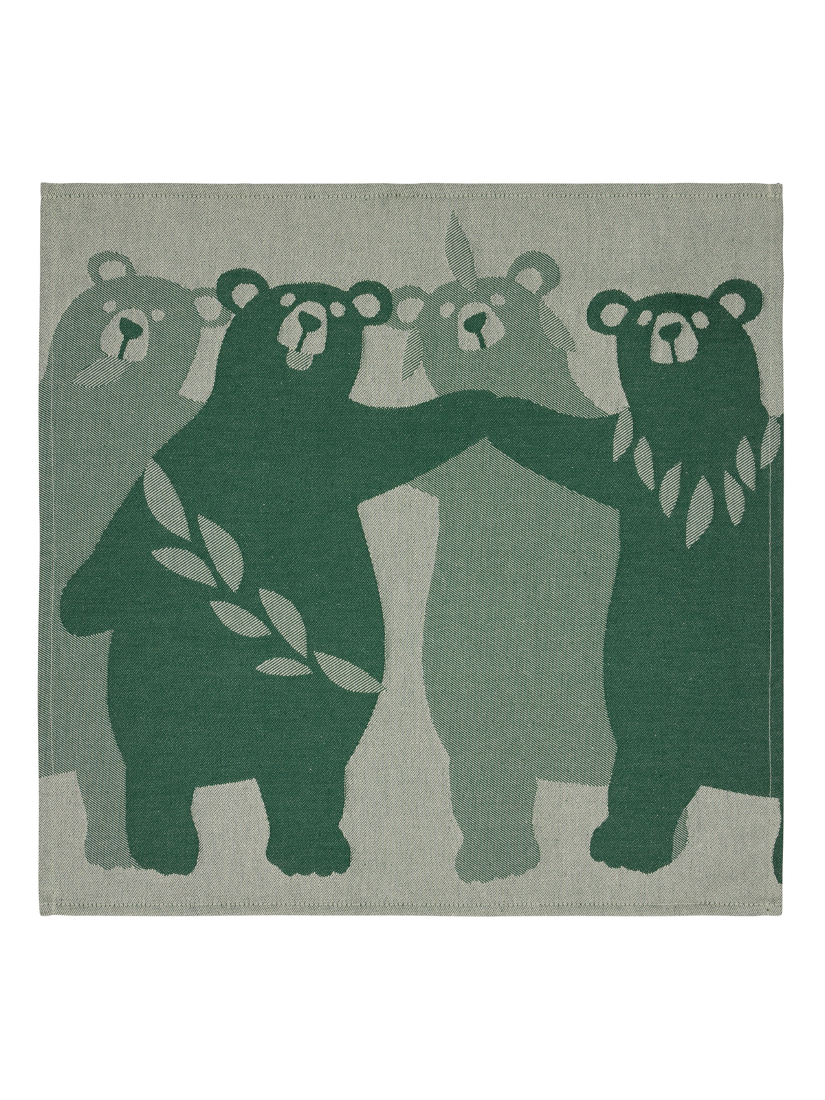 70101-5165-01-12; Finlayson Kopla Laudeliina Vihreä / 50x50 cm 
