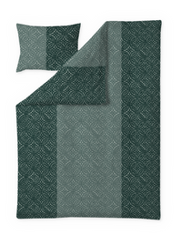 60712-4594-02-06; Finlayson Elektra Satiinipussilakanasetti Vihreä / 150x210 + 50x60 cm 