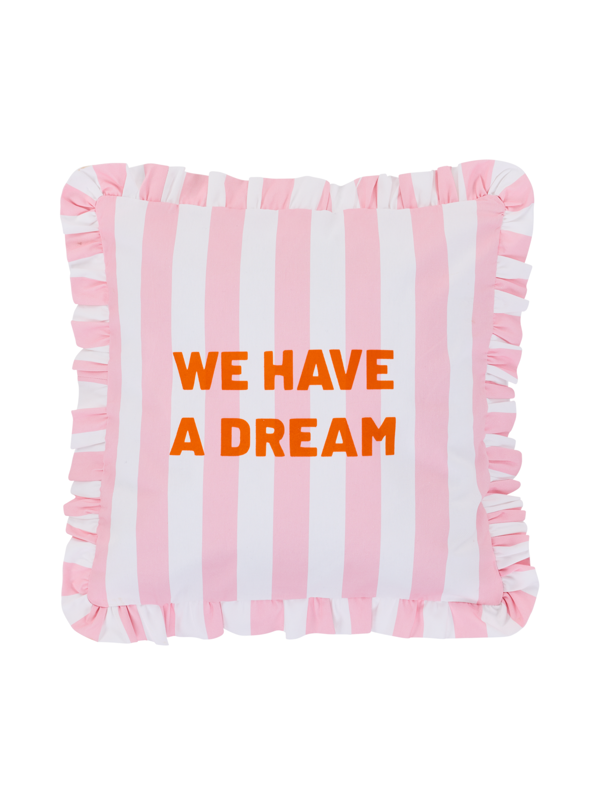 81830-5517-01-04; Finlayson Dream Koristetyynynpäällinen Vaaleanpunainen / Valkoinen / 50x50 cm 