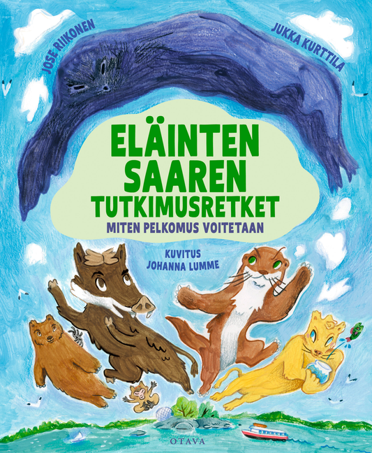 99100-0793; Eläinten saaren tutkimusretket - Miten pelkomus voitetaan -kirja