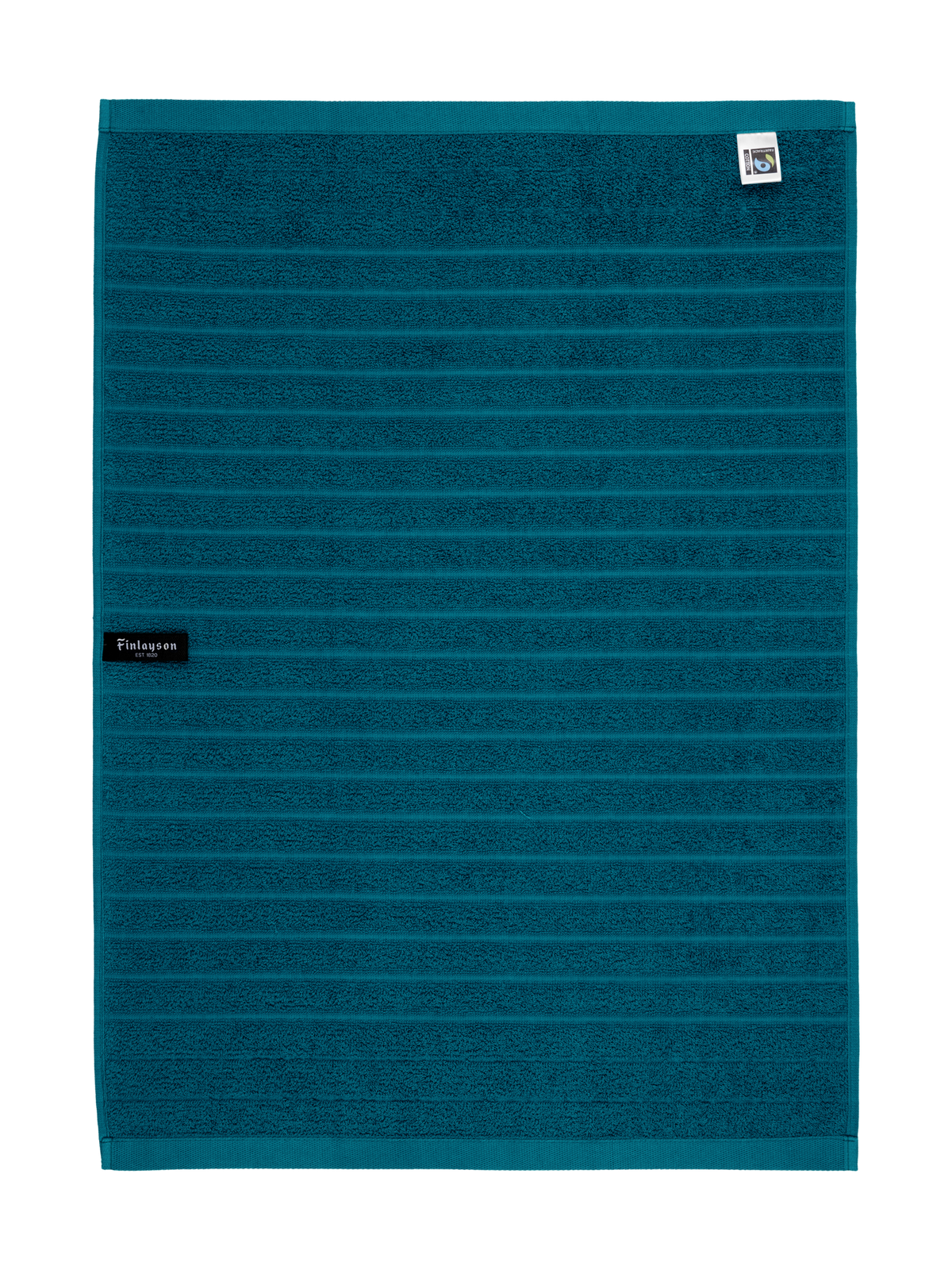 70012-0032-01-12_6; Finlayson Reilu Käsipyyhe Petroolinsininen / 50x70 cm 