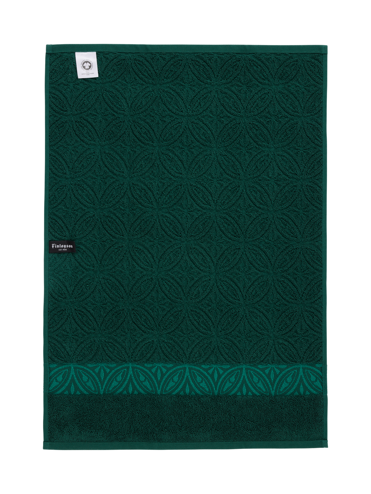 71075-1387-06-12_4; Finlayson Elektra Käsipyyhe Vihreä / 50x70 cm 
