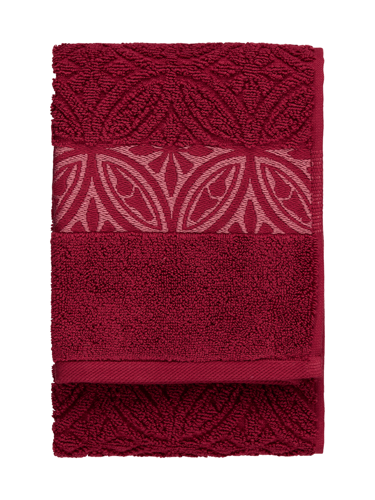 71075-1387-05-12; Finlayson Elektra Käsipyyhe Punainen / 50x70 cm 