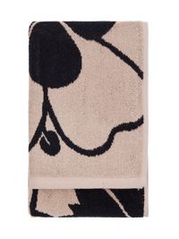71078-5161-06-12NH; Finlayson Annukka Käsipyyhe Beige / Musta / 50x70 cm 