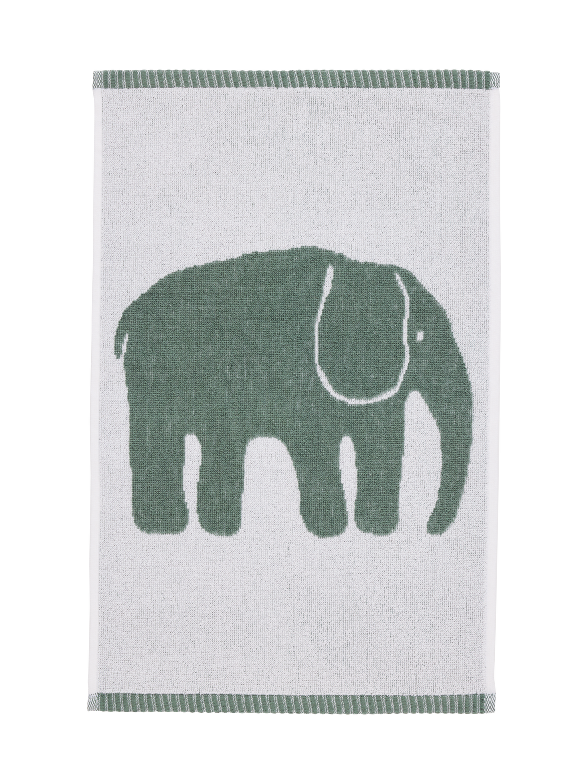 70562-1464-11-12; Finlayson Elefantti Käsipyyhe Tummanvihreä / 30x50 cm 